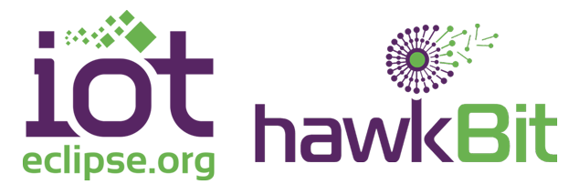eclipse iot and eclipse hawkbit logos